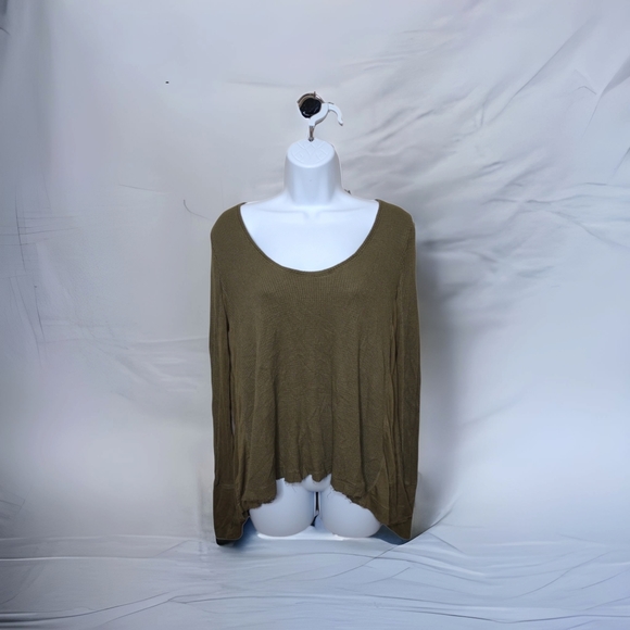 Free People Tops - We The Free Free People Malibu Thermal in Military